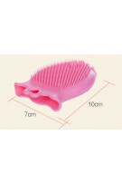 Baby Silicone Shampoo Brush - Green