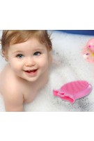 Baby Silicone Shampoo Brush - Green