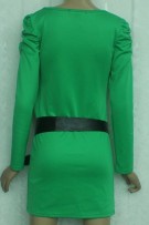 Stylish Cross Bust Dress 