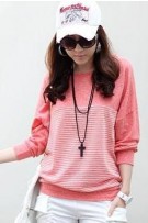 Stylish Stripe Long Sleeve T-Shirt 