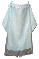 Sweet Little Swan Multi Purpose Nursing Cover - Blue