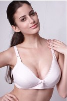 SGM5012 : Breathable Cotton Front Snap Nursing Bra