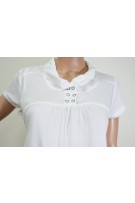 SGM81323 : Maternity Warfare Print Blouse