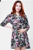 Floral Maternity Dress