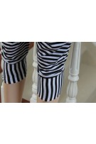 SGM8312 : Trendy Zebra Stripes Maternity Harem Capri Pants