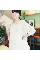 SGM8361 : Exquisite Lace Design Maternity Dress / Blouse 