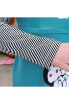 SGM8401 : M.Mouse Maternity + Nursing Long Stripe Sleeve Top 