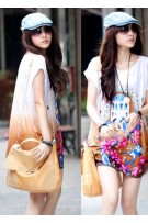 SGM8560 : Drinking Birds Garden Maternity Blouse