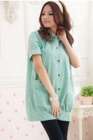 SGM8755 : Maternity + Nursing Stripe Blouse