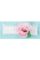 Big Flower Headband -Pink