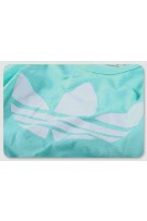 Branded Cyan Long Sleeves + Stripes Pants (2pcs Set) - Cyan+Blue