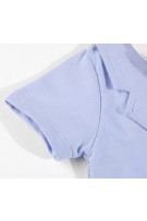 Gentleman Suit Baby Romper - Blue